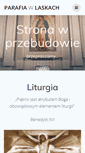 Mobile Screenshot of parafiawlaskach.pl